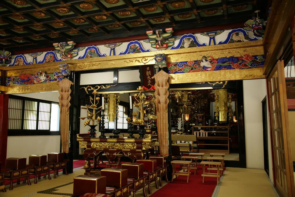 Temple Lodging Shukubo Kakurinbo Minobu Exteriör bild
